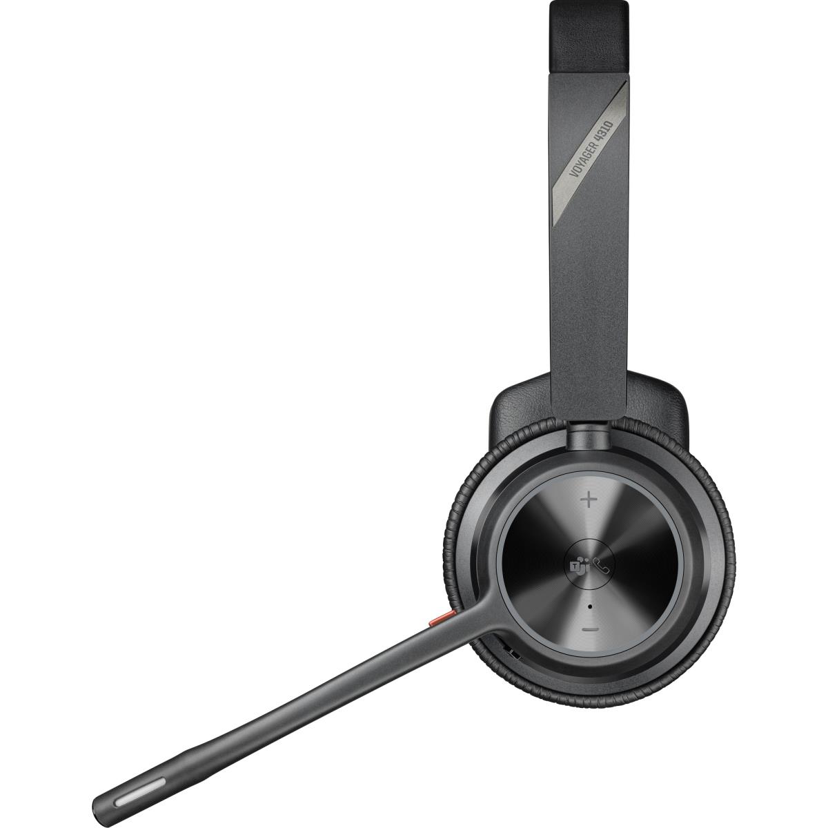 Headset Voyager 4310 Uc Microsoft - Mono - USB-c Bluetooth Without Charge Stand