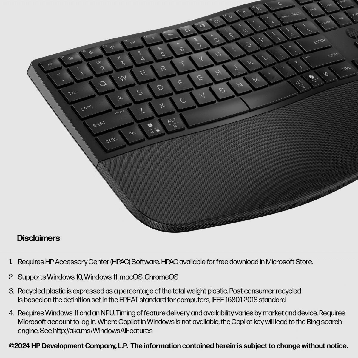 Comfort Dual-Mode Keyboard 680 - Azerty Belgian