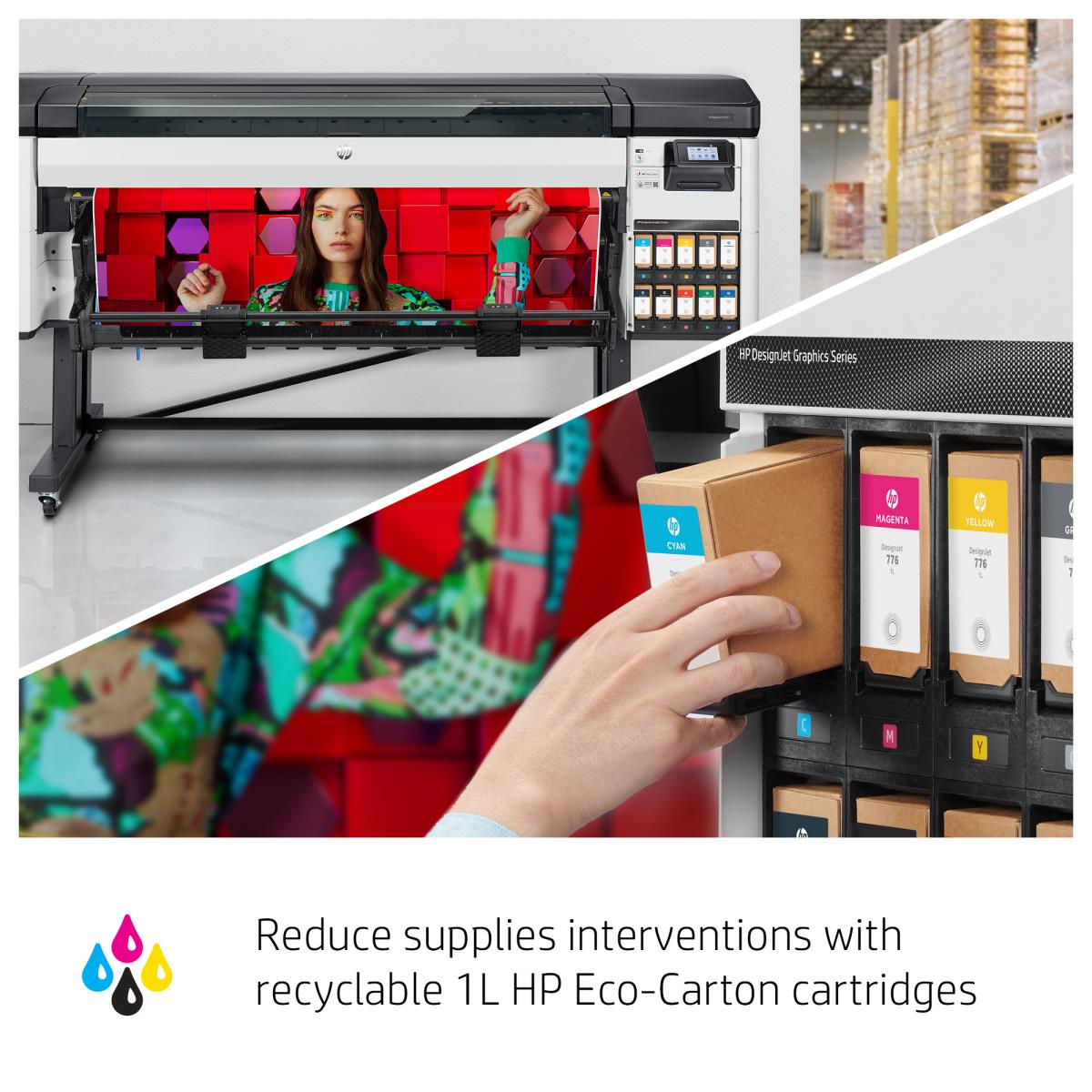 DesignJet Z9+ Pro - Color Printer - Inkjet - 64in - Ethernet