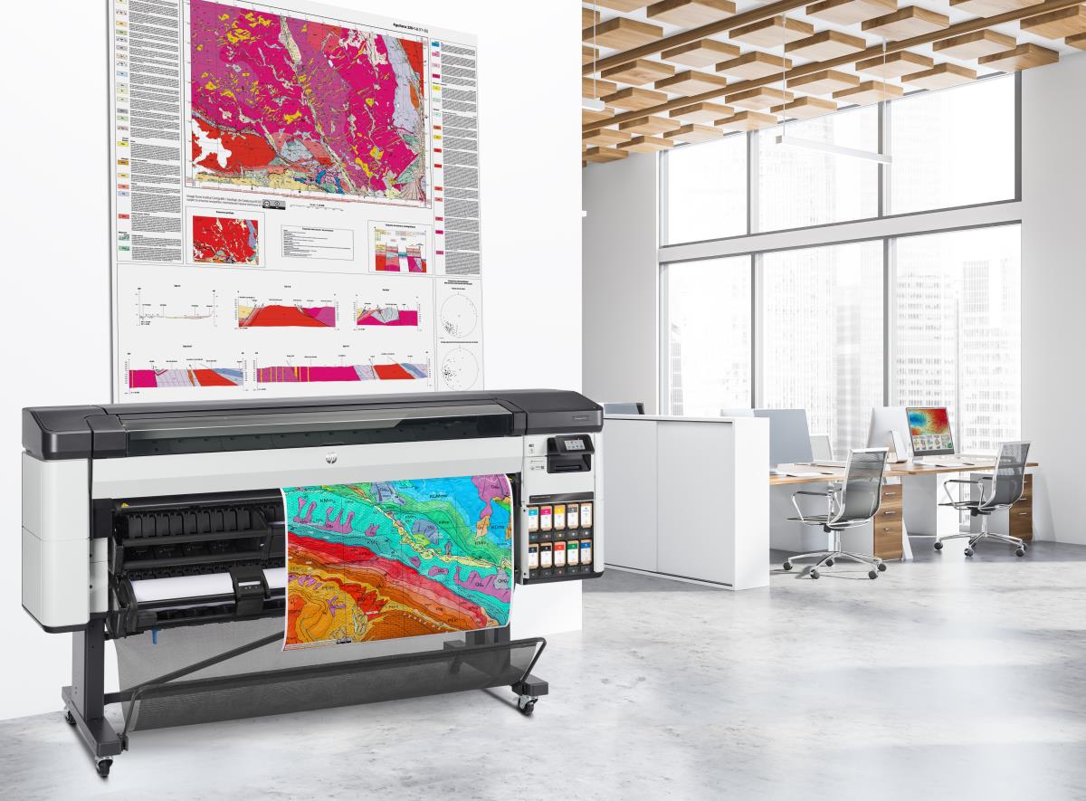 DesignJet Z9+ Pro - Color Printer - Inkjet - 64in - Ethernet