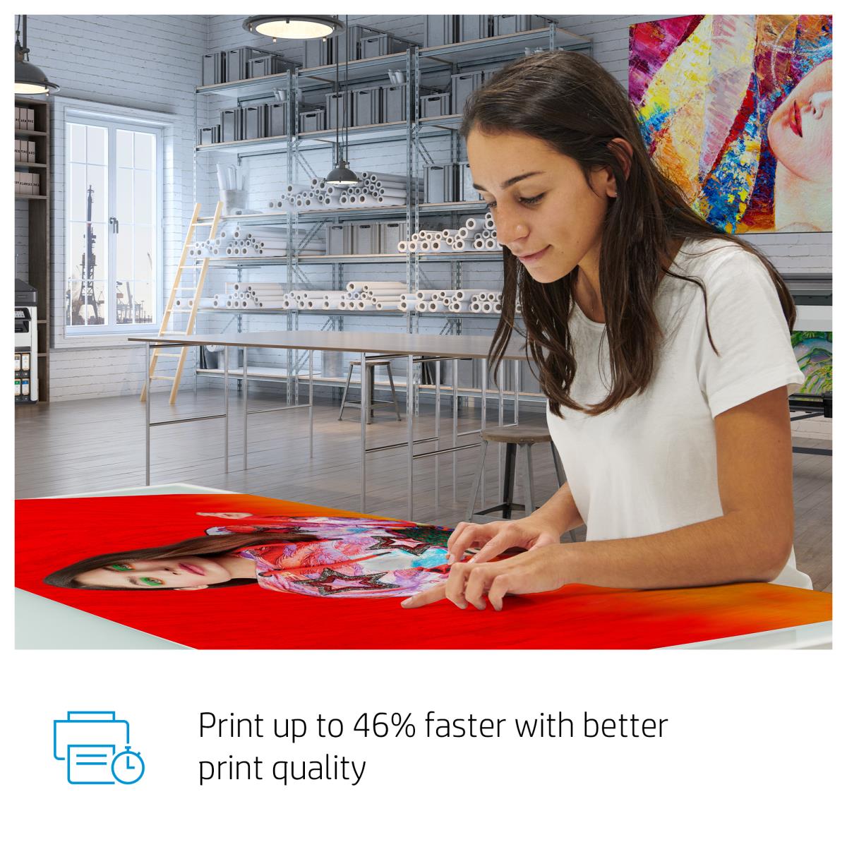 DesignJet Z9+ Pro - Color Printer - Inkjet - 64in - Ethernet