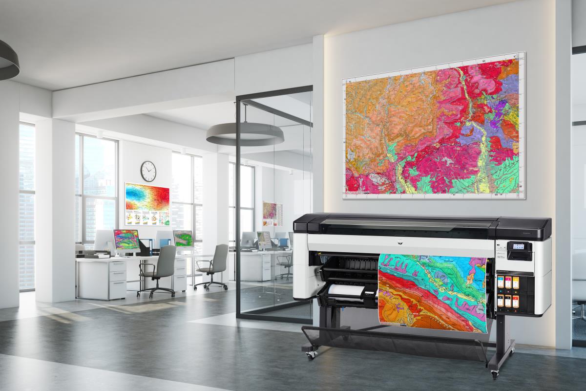 DesignJet Z6 Pro - Color Printer - Inkjet - 64in - Ethernet