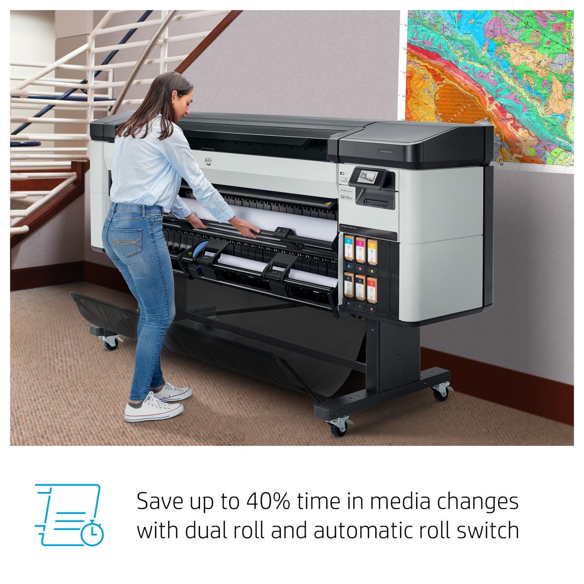 DesignJet Z6 Pro - Color Printer - Inkjet - 64in - Ethernet