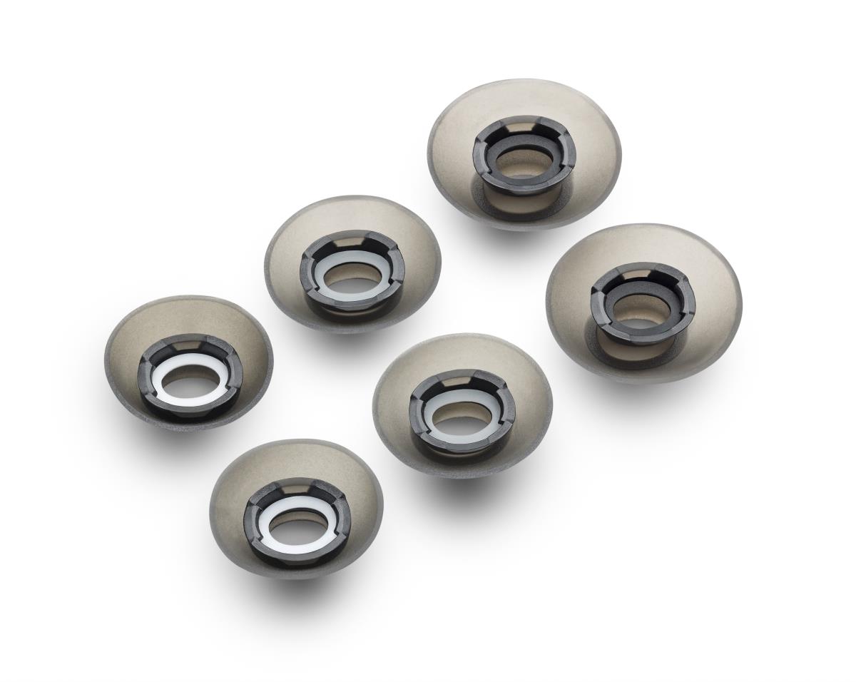 Ear Bud EartIPS (s/m/l)2 Sets Black For Voyager Free 60 Series