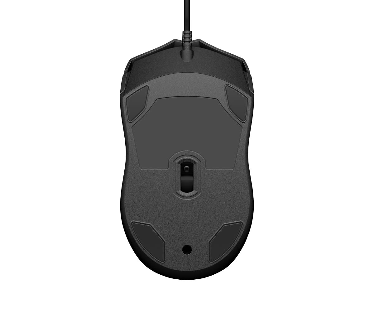 Wired Mouse 105 - USB - Optical - Black