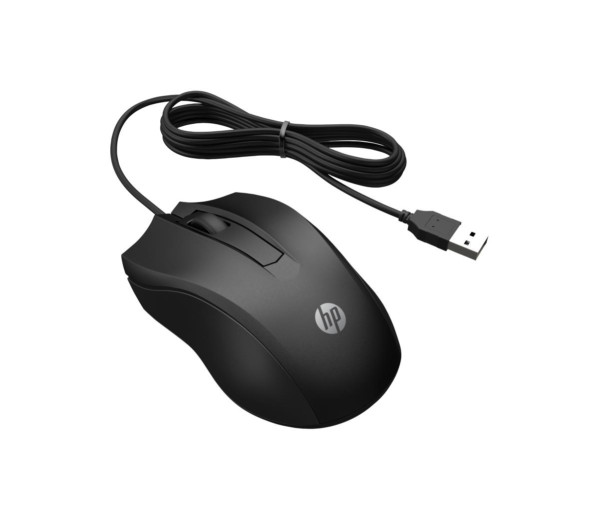 Wired Mouse 105 - USB - Optical - Black