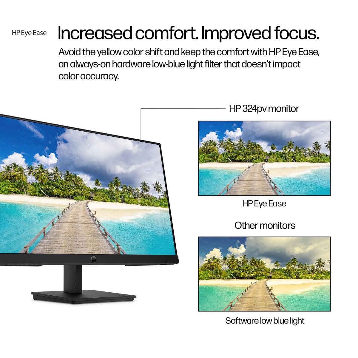 Desktop Monitor - Series 3 Pro 324pv - 24in - 1920x1080 (FHD)