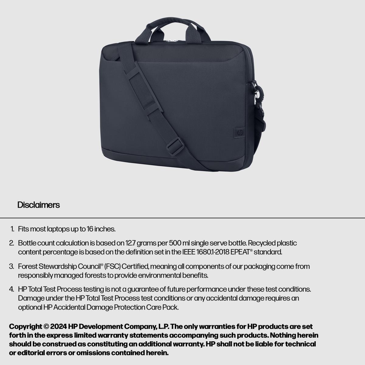 Everyday - 16in Notebook Briefcase - Grey