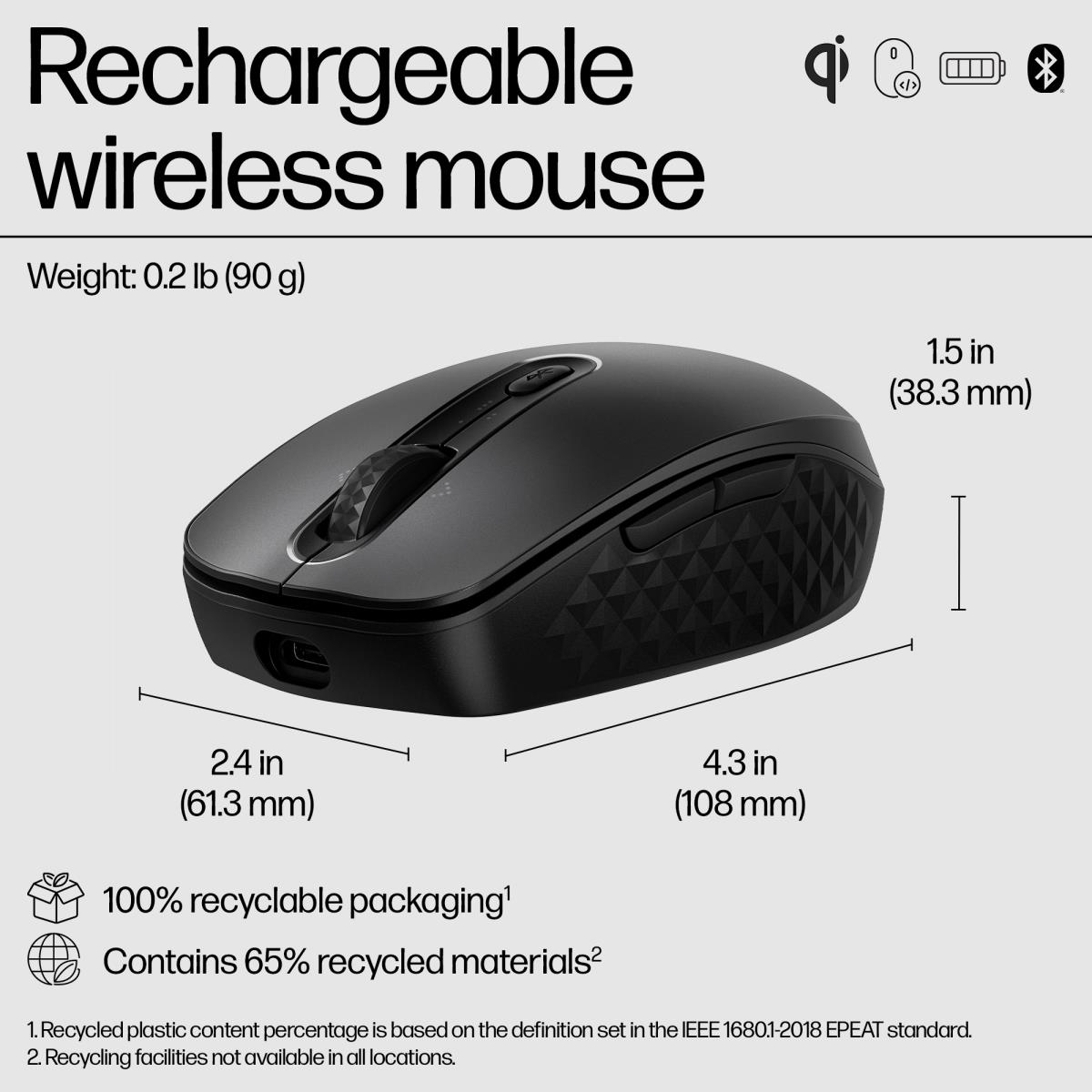 Rechargeable Wireless Mouse 695