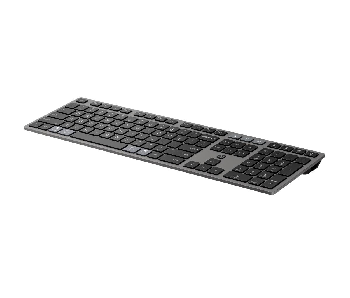 Multi-Device Rechargeable Wireless Keyboard and Mouse Combo 725 - Qwerty int'l