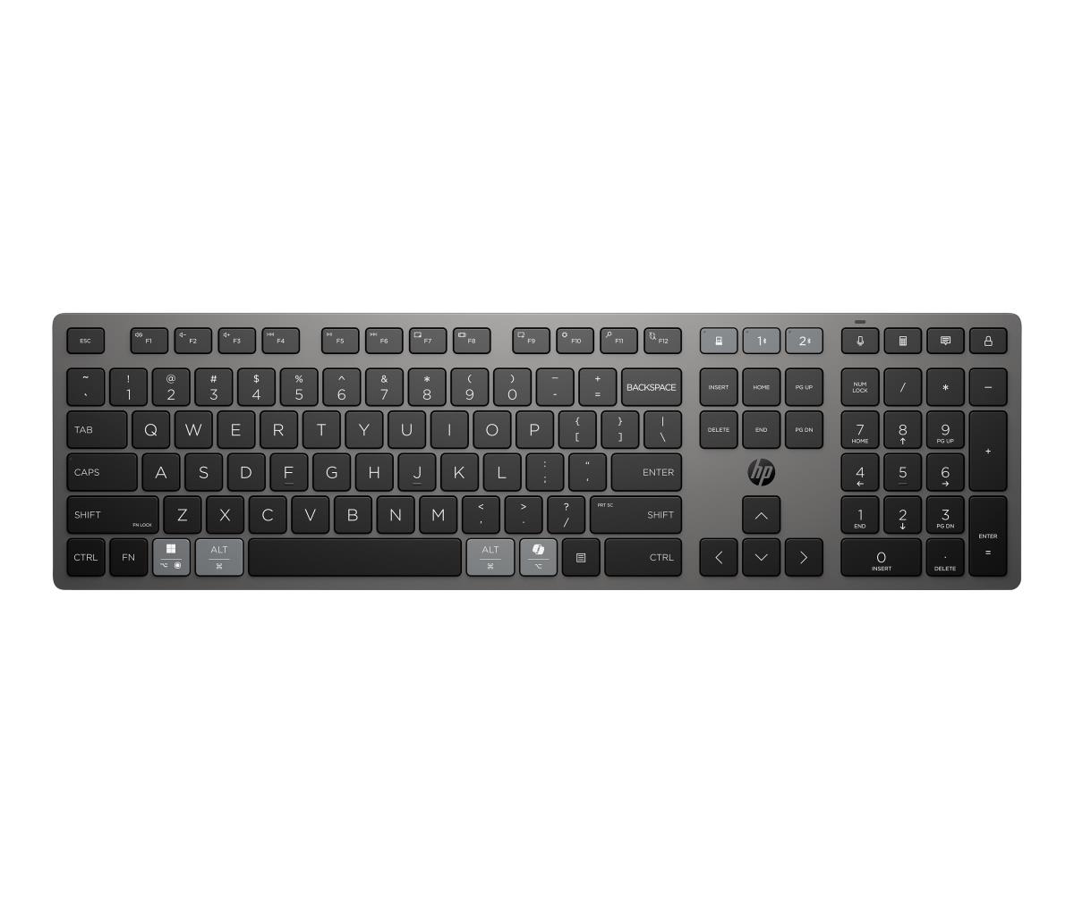 Multi-Device Rechargeable Wireless Keyboard 725 - Qwerty Int''''l