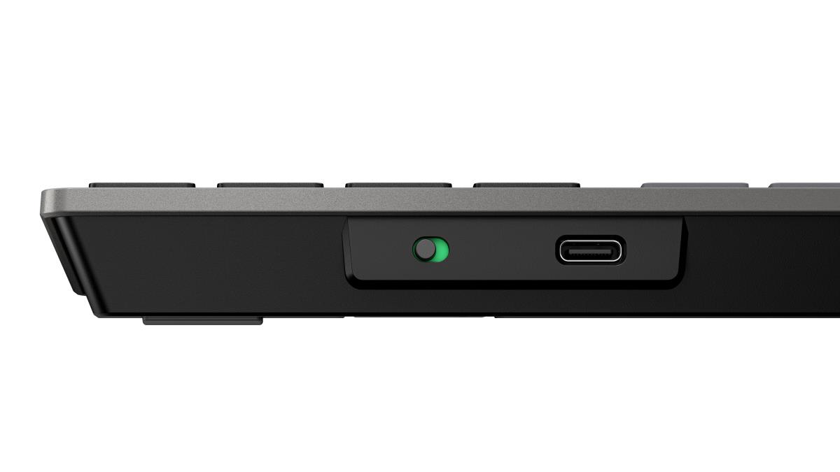 Multi-Device Rechargeable Wireless Keyboard 725 - Qwerty Int''''l