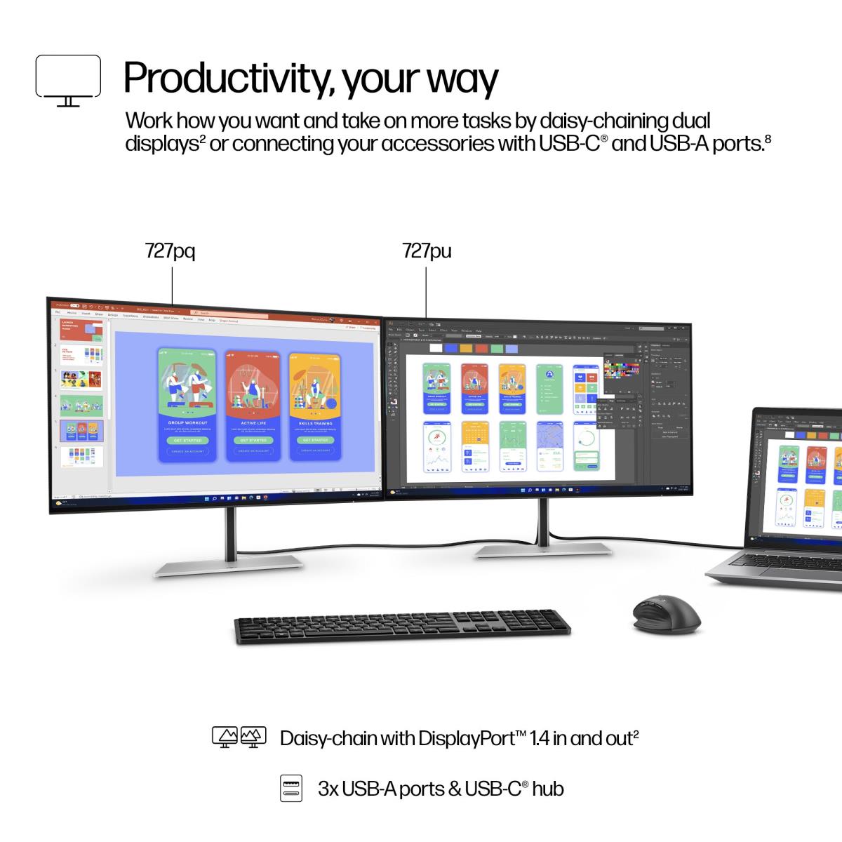 Desktop Monitor - Series 7 Pro 727pq - 27in - 2560x1440 (QHD) - IPS