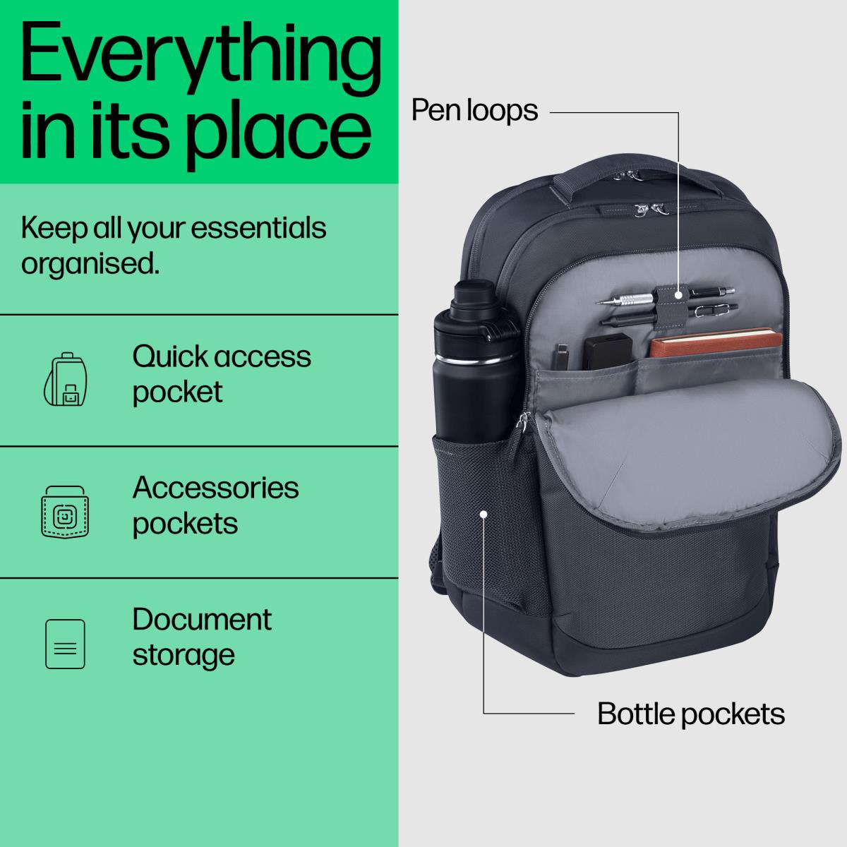 Everyday - 16in Notebook Backpack - Odyssey Grey