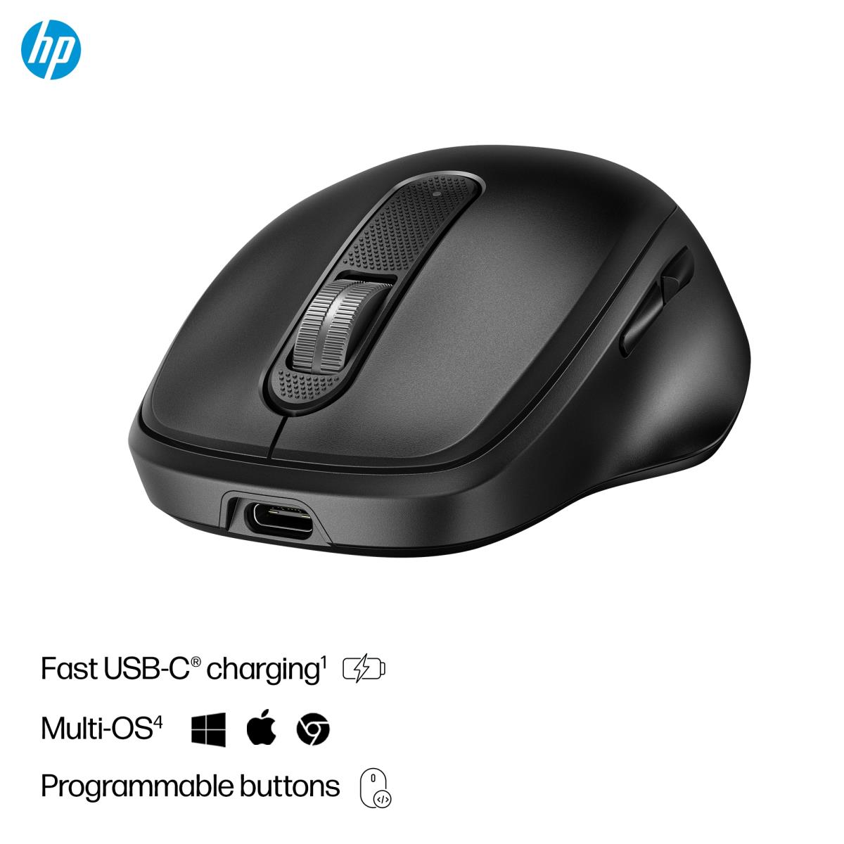 Wireless Ultra-Fast Rechargeable Mouse - 510 - Black