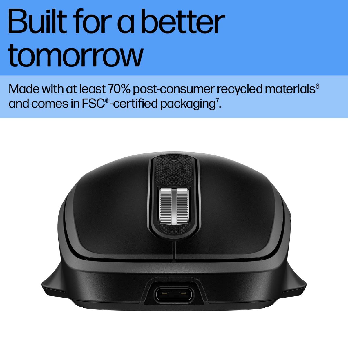 Wireless Ultra-Fast Rechargeable Mouse - 510 - Black