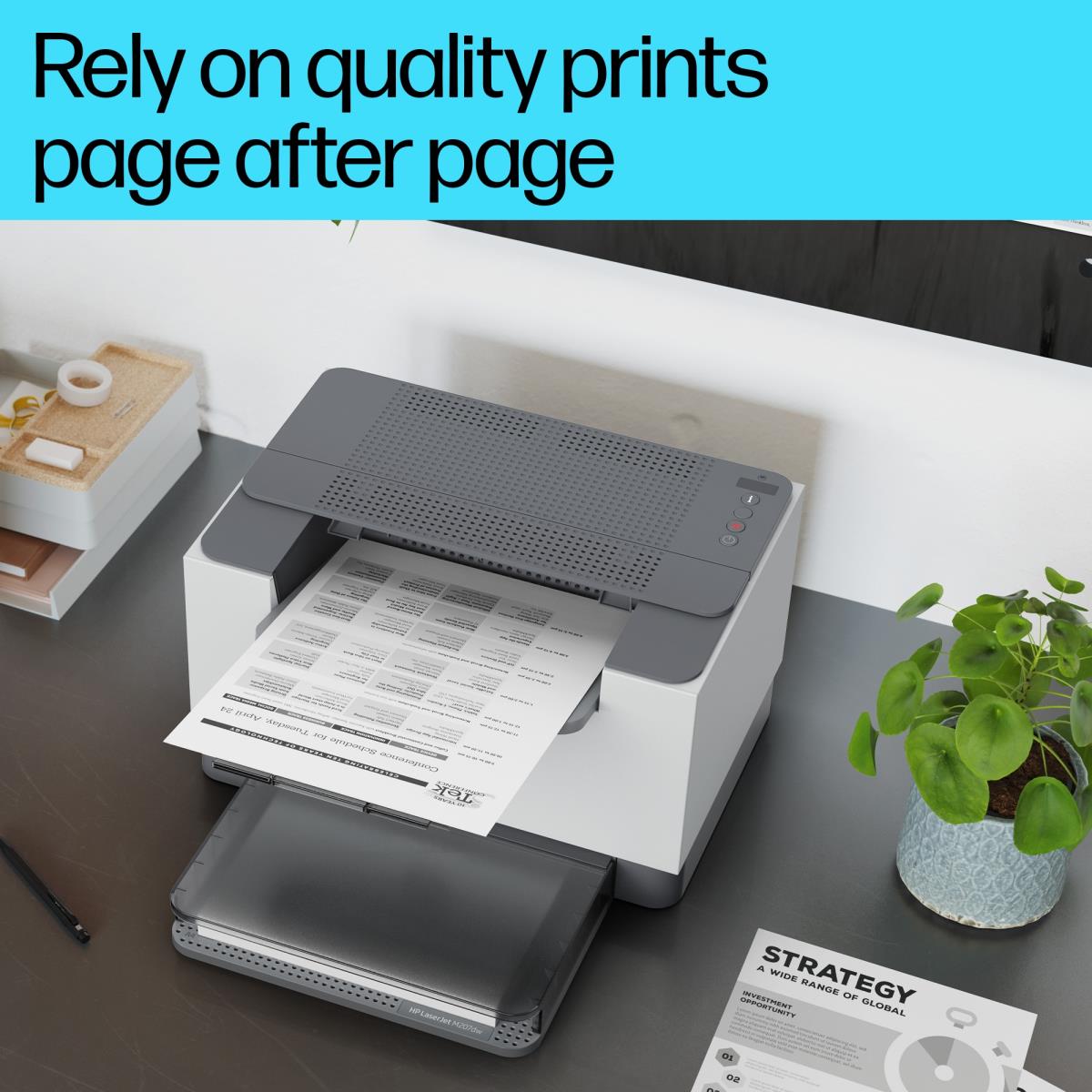 LaserJet M207dw - Printer - Laser - A4 - USB / Wi-Fi