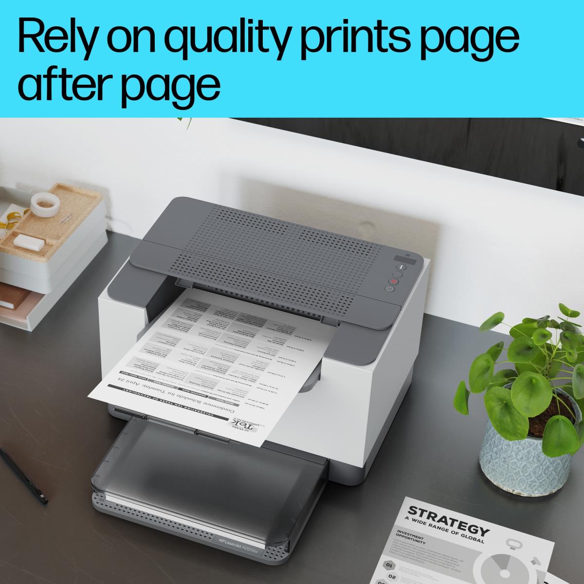 LaserJet M207dw - Printer - Laser - A4 - USB / Wi-Fi