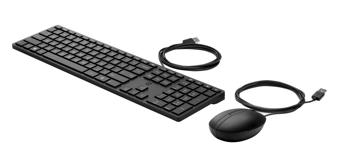 Wired Desktop 320MK Keyboard and Mouse - Azerty Belgian