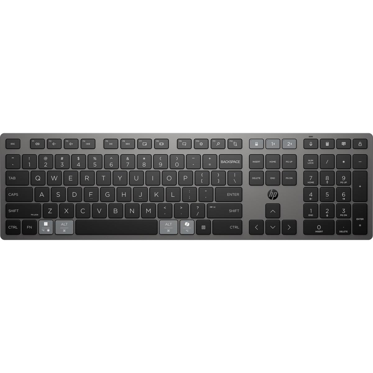 Multi-Device Rechargeable Wireless Keyboard 720 - Azerty Belgian