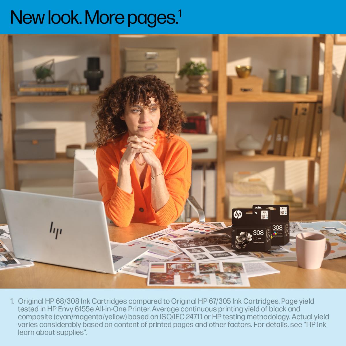 Ink Cartridge - No 308 - 160 Pages - Balck