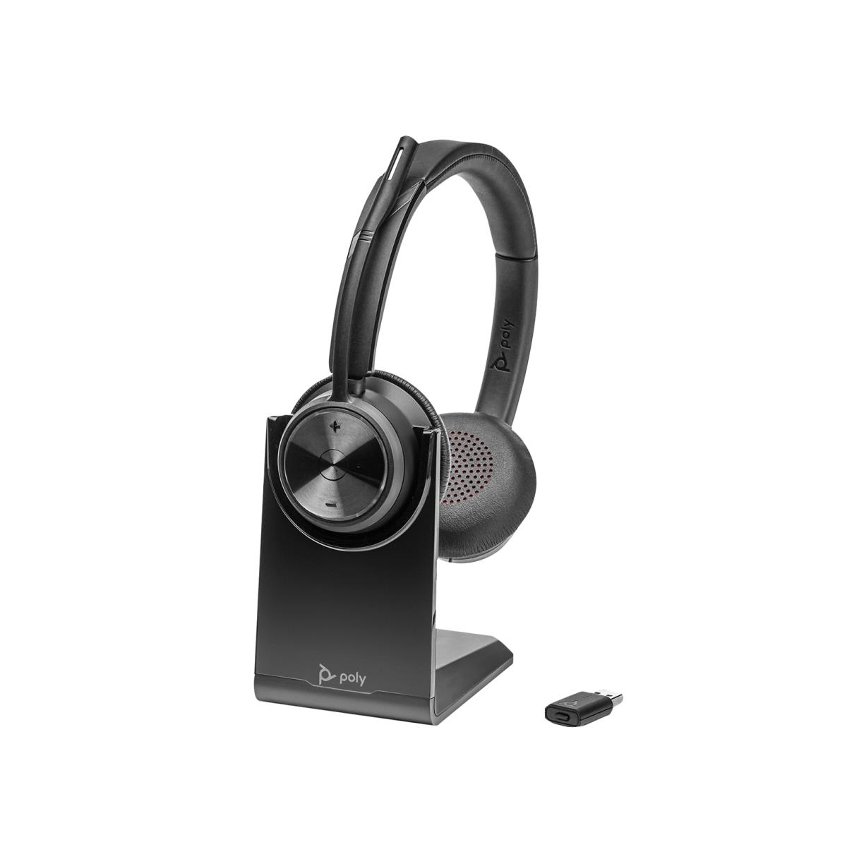 Poly Savi 7320 UC - Stereo - Dect / Bluetooth - w/Stand