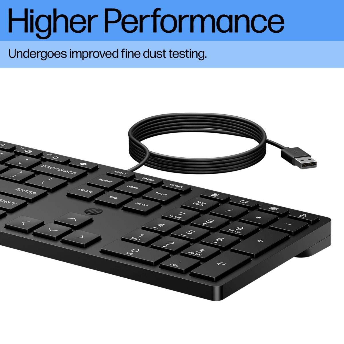 Wired Desktop 320K Keyboard - Qwerty int'l