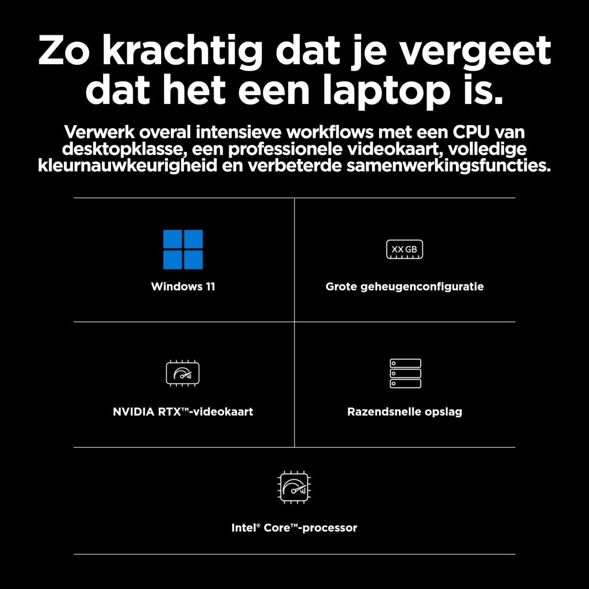 ZBook Fury 16 G11 - 16in - i9 14900HX - 64GB RAM - 1TB SSD - Win11 Pro - Qwerty US/Int'l