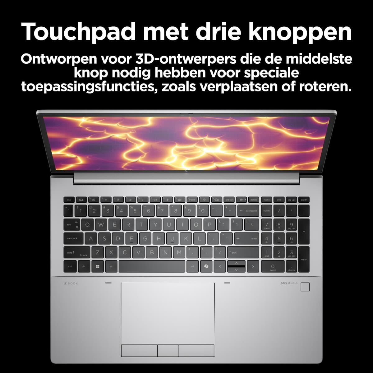 ZBook Fury 16 G11 - 16in - i9 14900HX - 64GB RAM - 1TB SSD - Win11 Pro - Qwerty US/Int'l
