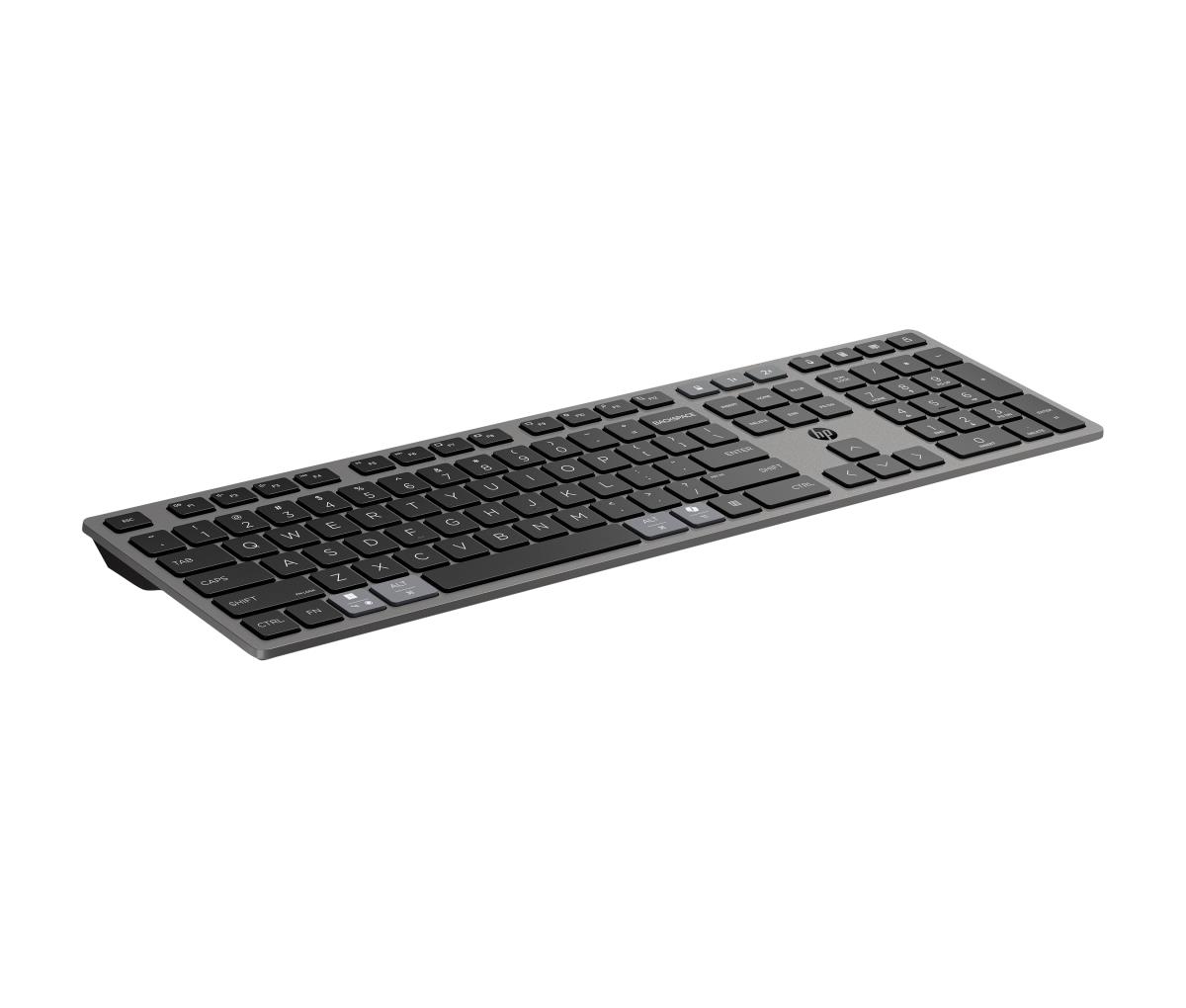 Multi-Device Rechargeable Wireless Keyboard and Mouse Combo 725 - Qwertzu Swiss-Lux