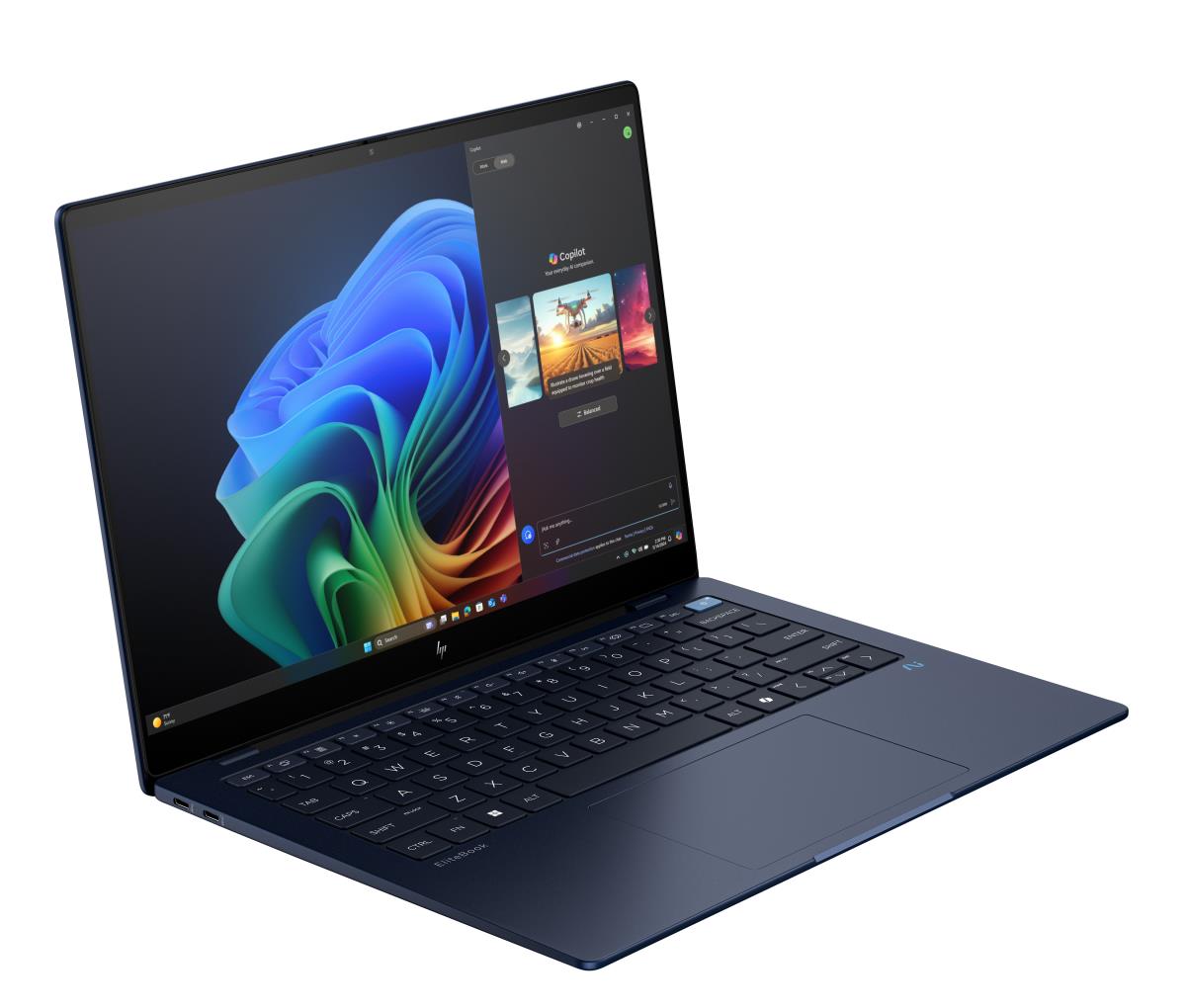 EliteBook Ultra G1q8 AI - 14in Touchscreen - Snapdragon X1P-42-100 - 16GB RAM - 512GB SSD - Win11 Pro - Qwerty Int'l