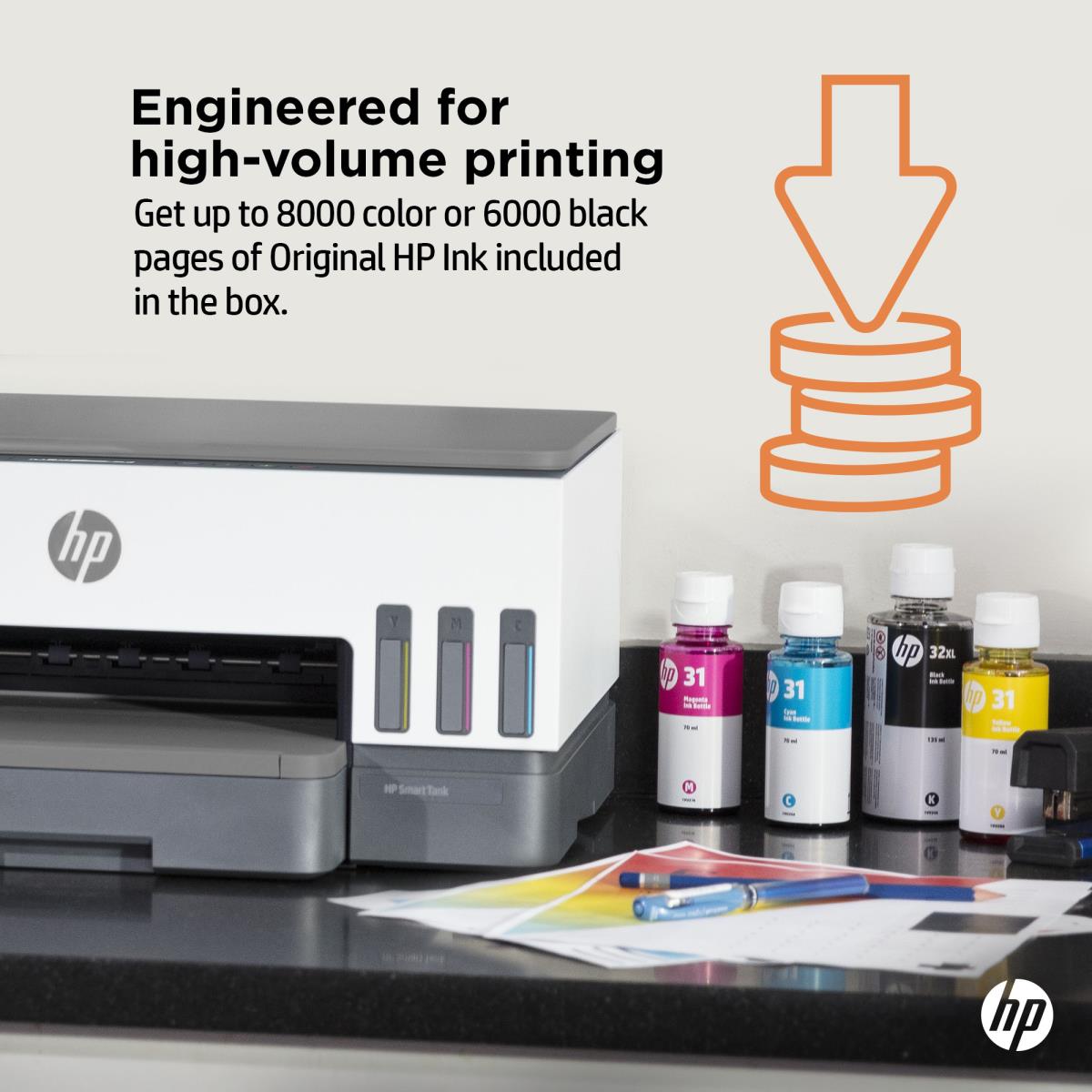 Smart Tank 7008 - All-in-One Printer - Inkjet - A4 - USB / Wi-Fi