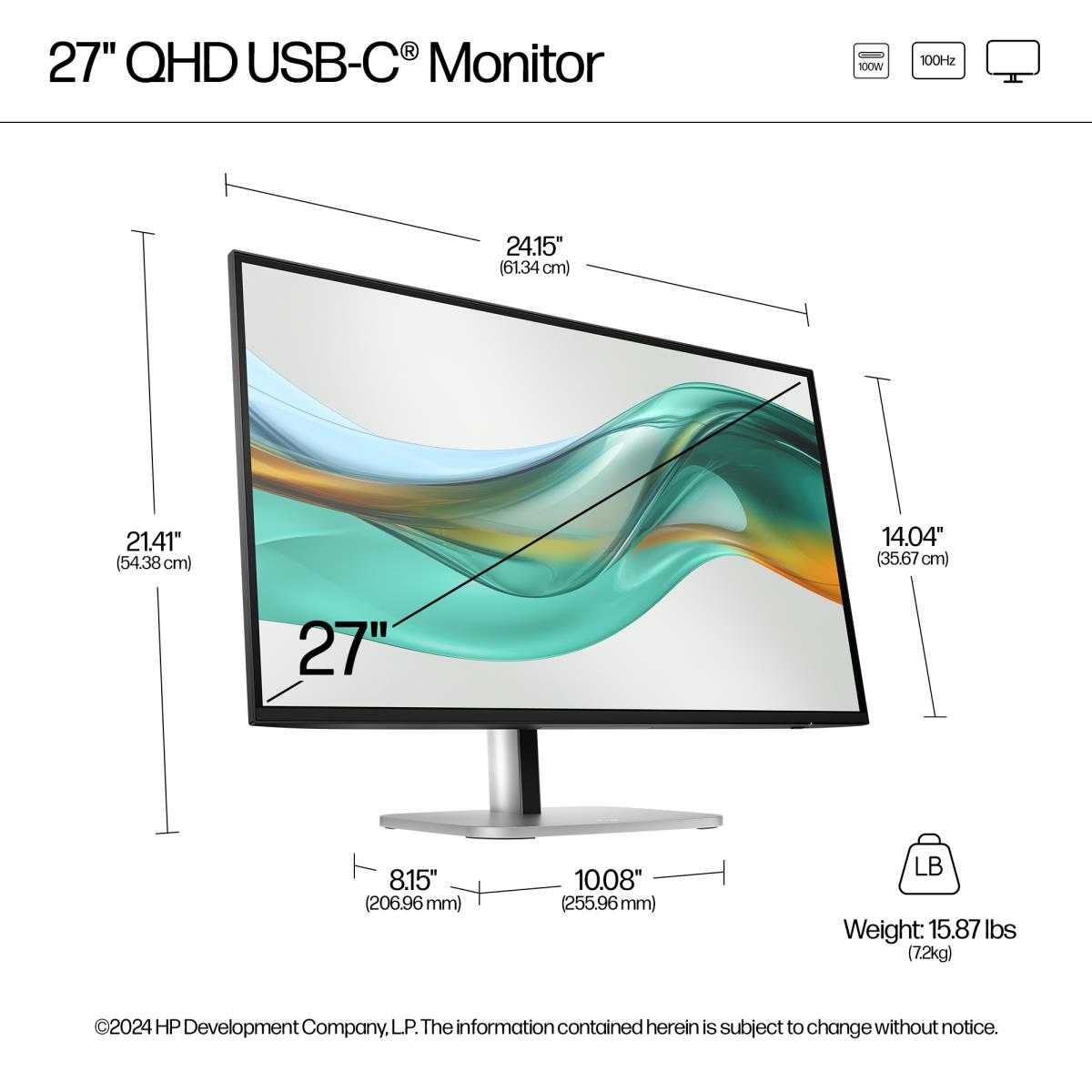 Desktop USB-C Monitor - Series 5 Pro 527pu - 27in - 2560x1440 (QHD)