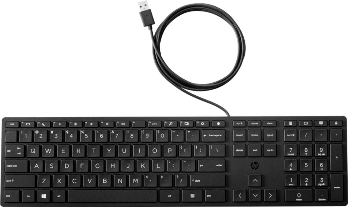 Wired Desktop 320K Keyboard - BULK 12 - Qwerty int'l