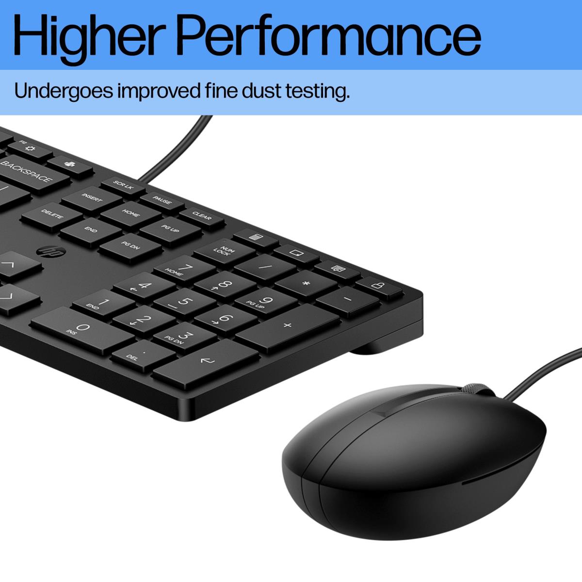 Wired Desktop 320MK Keyboard and Mouse - Qwerty Spanish