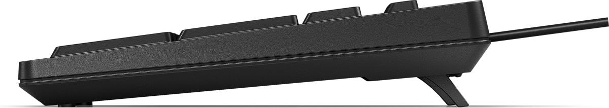 Wired Keyboard 125 - Black - Qwerty Int'l - Bulk Qty-12