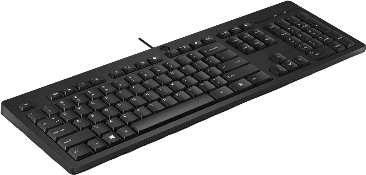 Wired Keyboard 125 - Black - Azerty Belgian - Bulk