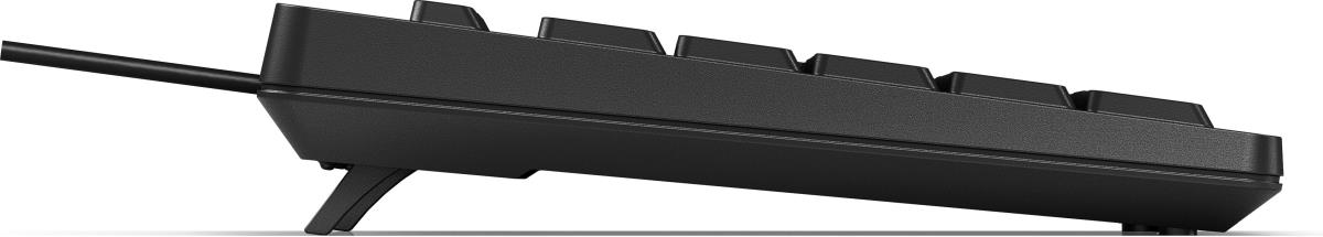 Wired Keyboard 125 - Black - Azerty Belgian - Bulk