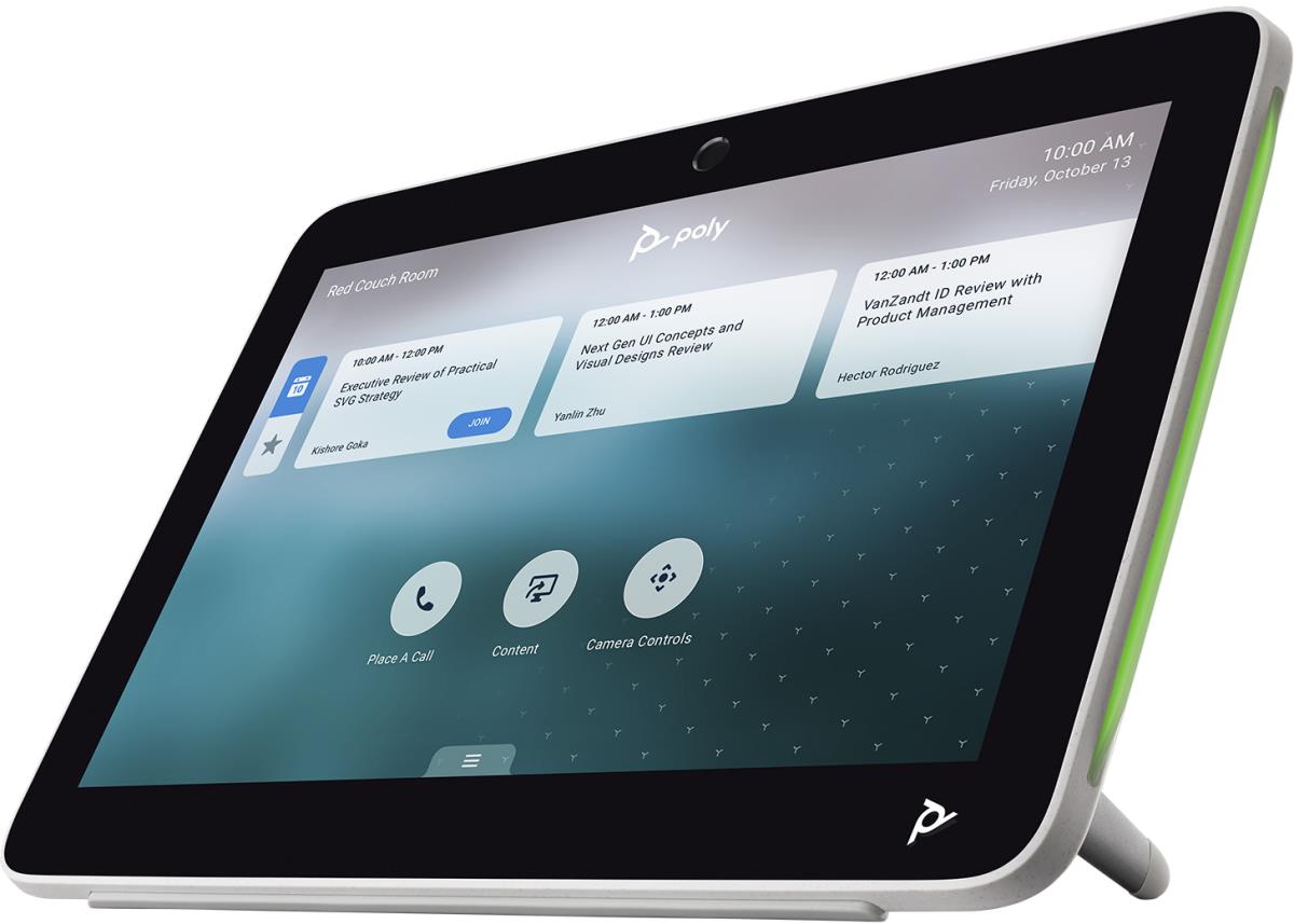 Poly TC10 White Touch Controller No Radio GSA/TAA