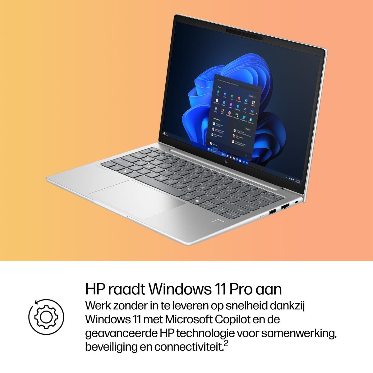 EliteBook 6 G1i AI - 13.3in - Core Ultra 7 255U - 16GB RAM - 512GB SSD - Win11 Pro - Qwerty US/Int'l