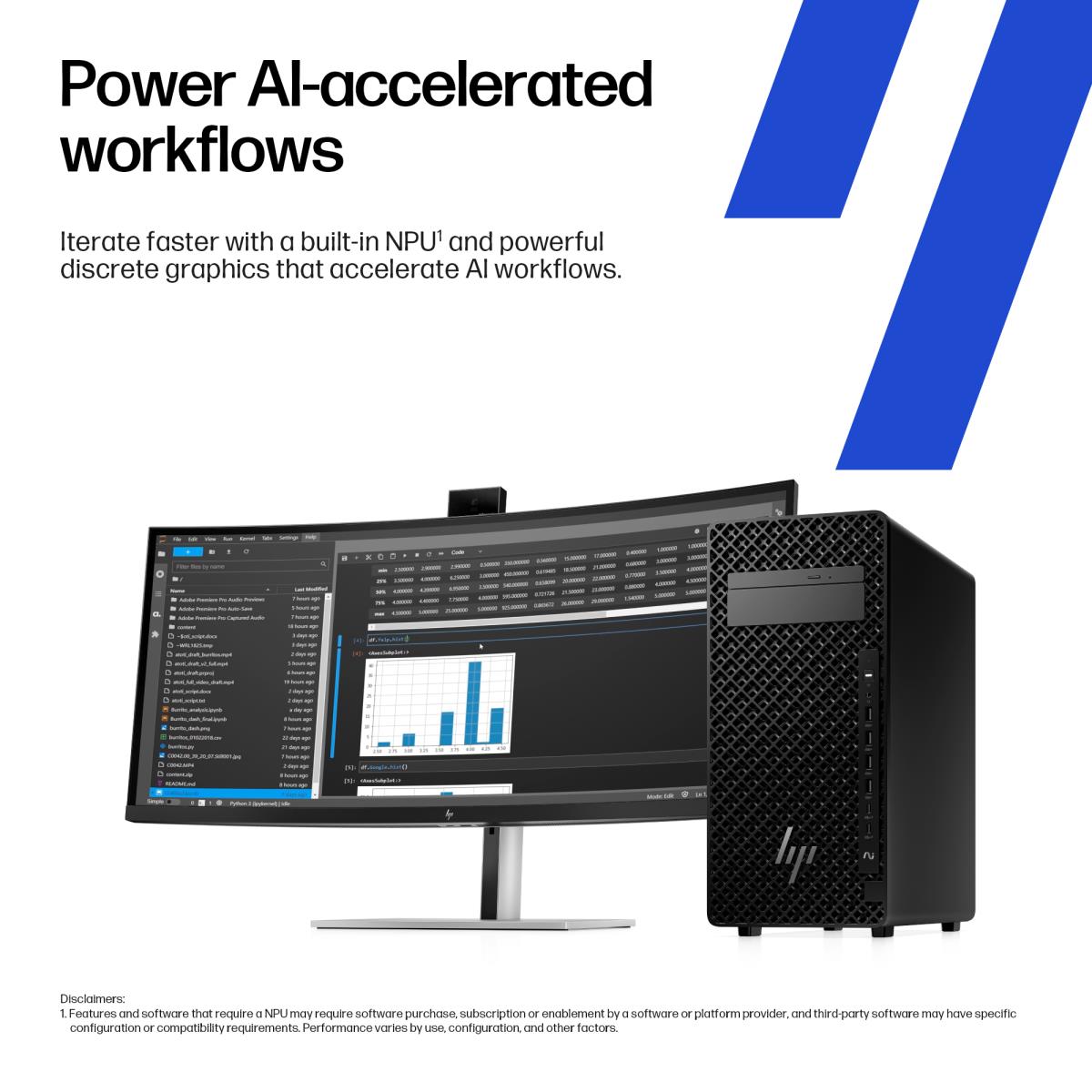 Workstation Z2 G1i Tower - Core Ultra 7 265K - 32GB RAM - 1TB SSD - Win11 Pro - Azerty Belgian