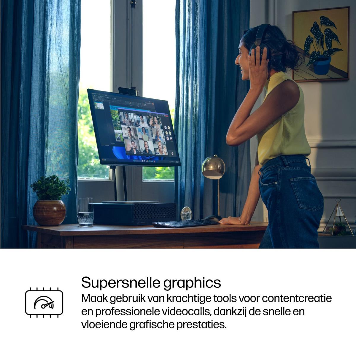 ProDesk 4 SFF G1i AI - Core Ultra 5 235 - 16GB RAM - 512GB SSD - Win11 Pro - Qwerty US/Int'l