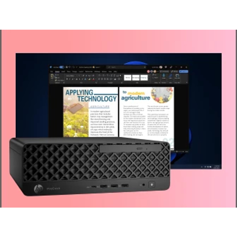 ProDesk 4 SFF G1i AI - Core Ultra 5 235 - 16GB RAM - 512GB SSD - Win11 Pro - Qwerty US/Int'l