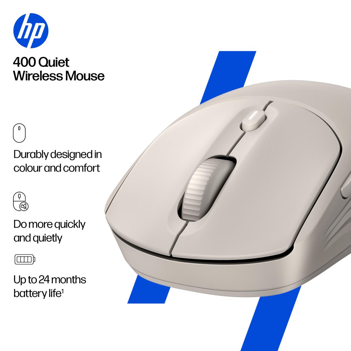 Wireless Quiet Mouse - 400 - Blue