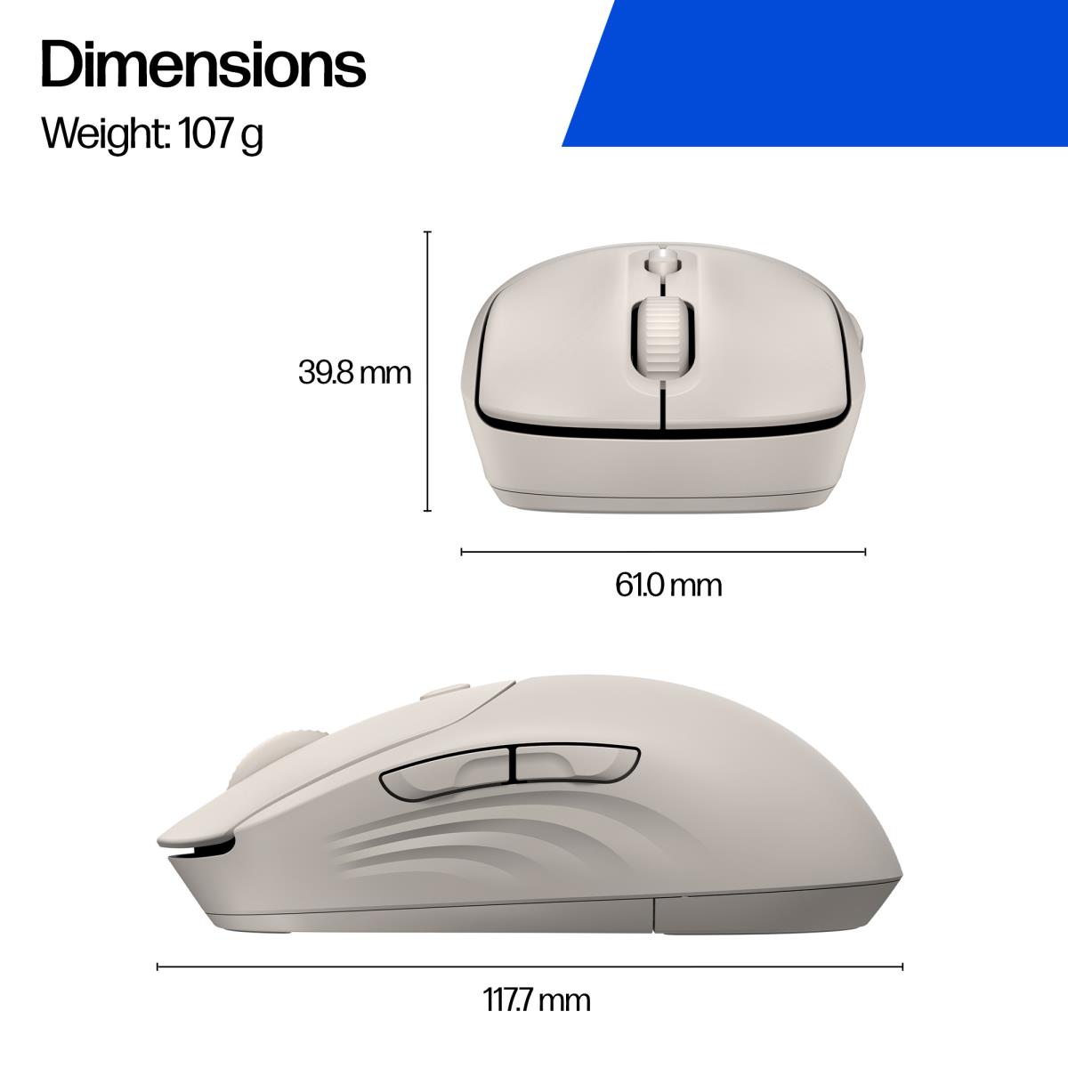 Wireless Quiet Mouse - 400 - Maple