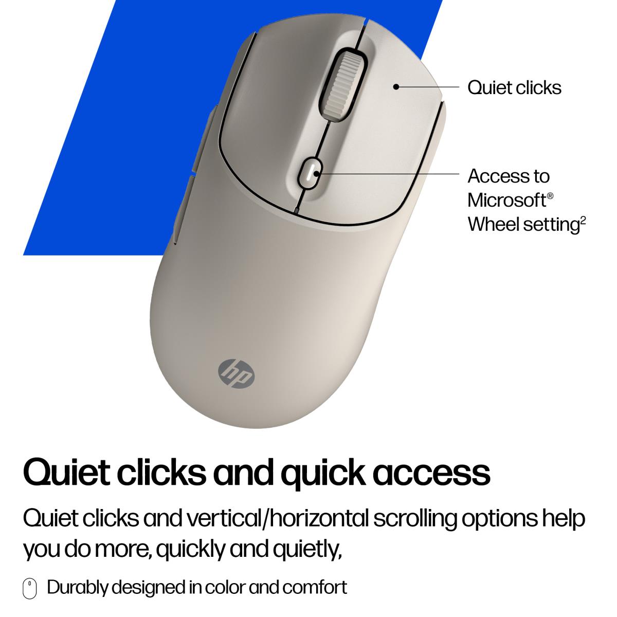 Wireless Quiet Mouse - 400 - Maple