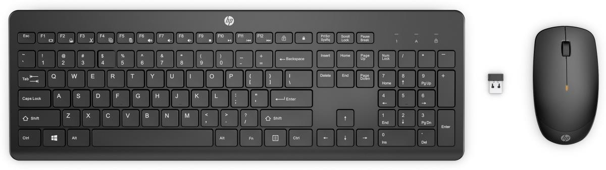 Wireless Keyboard And Mouse 235 - Qwertzu Hungary