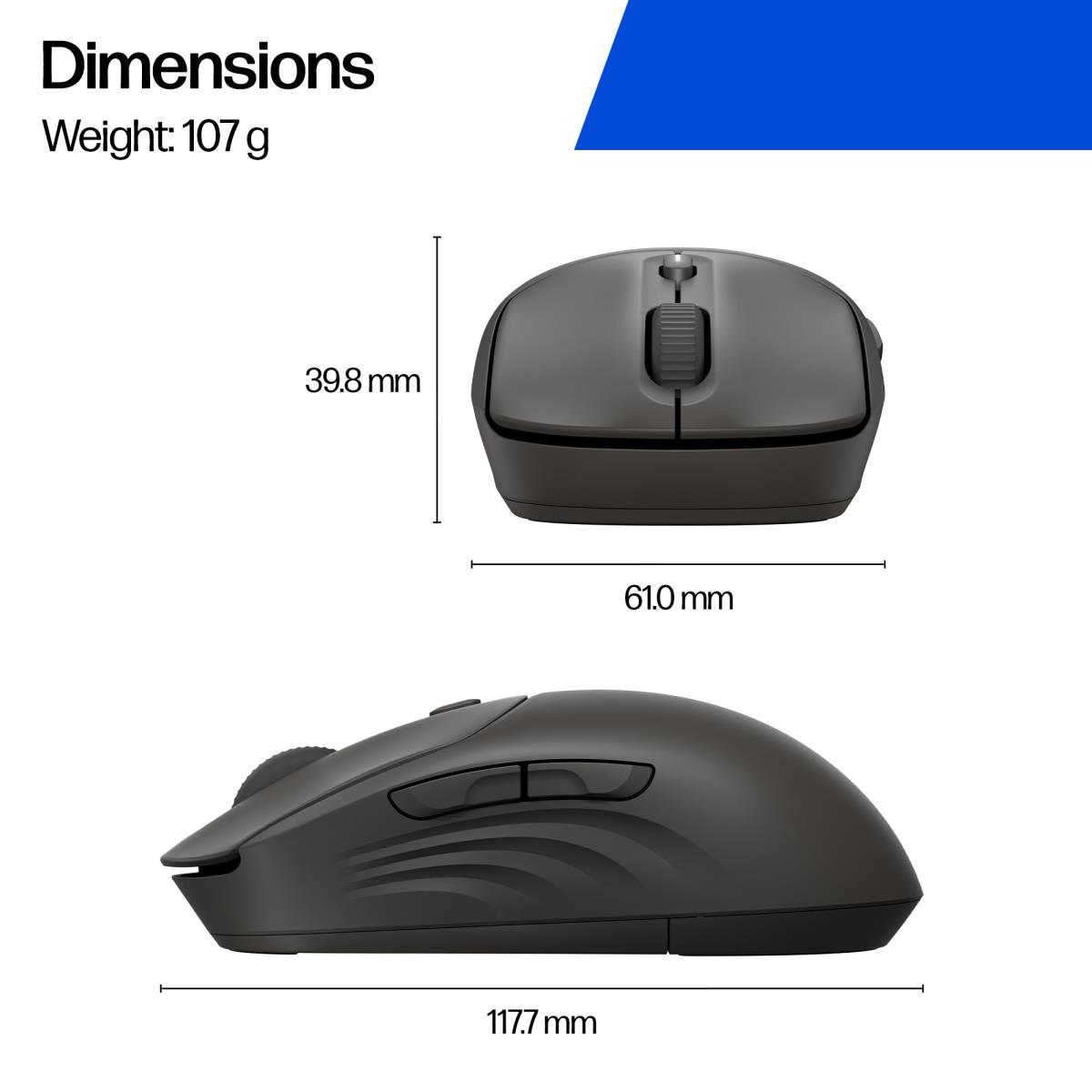 Wireless Mouse - 405 - Quiet Black
