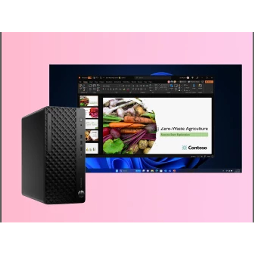 ProDesk 4 Tower G1I AI - Core Ultra 5 235 - 16GB RAM - 512GB SSD - Win11 Pro - Azerty Belgian