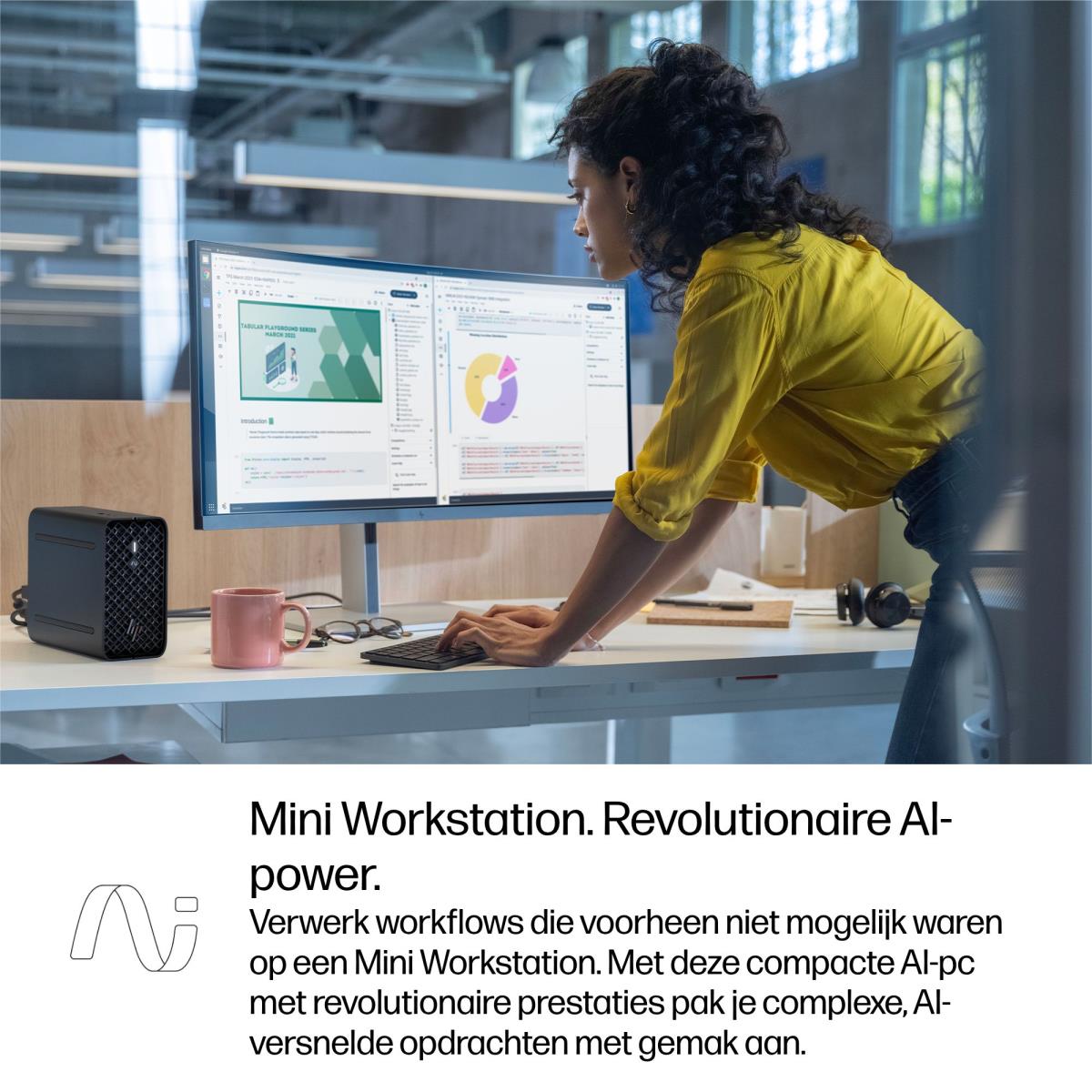 Workstation Z2 G1a Mini - AI Max PRO 385 - 32GB RAM - 1TB SSD - Win11 Pro - no Keyboard